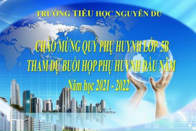 Trường Tiểu học Nguyễn Du lần đầu tiên tổ chức họp phụ huynh trực tuyến.